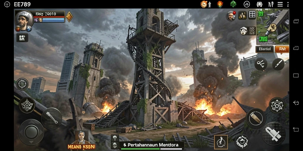 Tampilkan gameplay seru dari game Tower Defense ini.