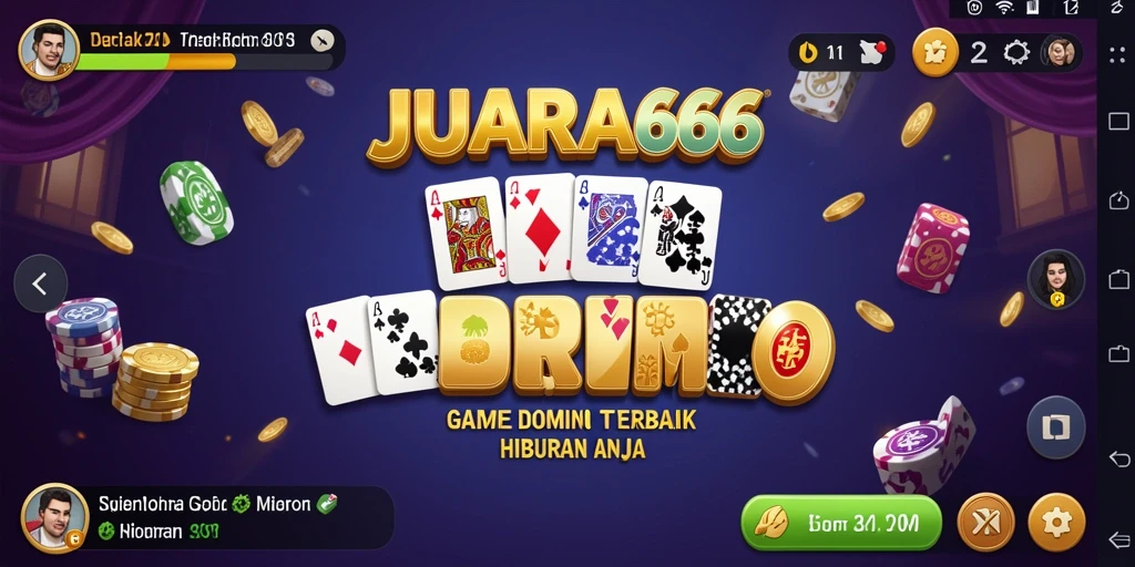 Tampilan gameplay seru dan interaktif di JUARA666.