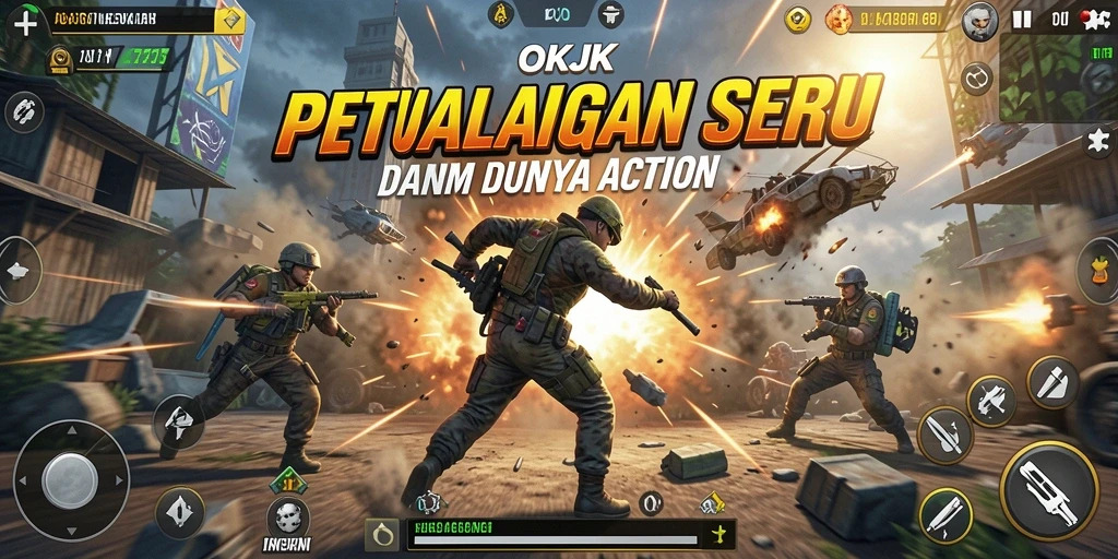 Gameplay seru dengan aksi mendebarkan dan karakter unik.