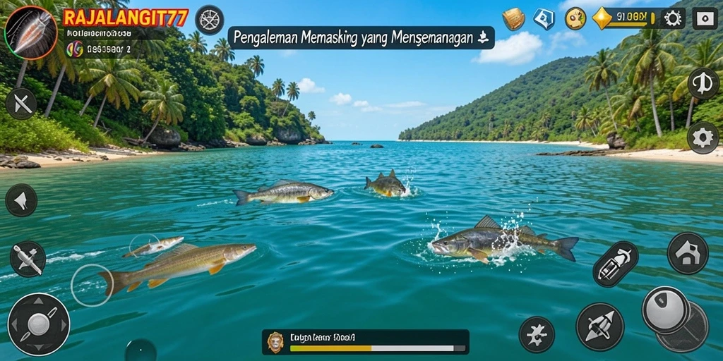 Gameplay seru dengan grafik memancing yang menawan.