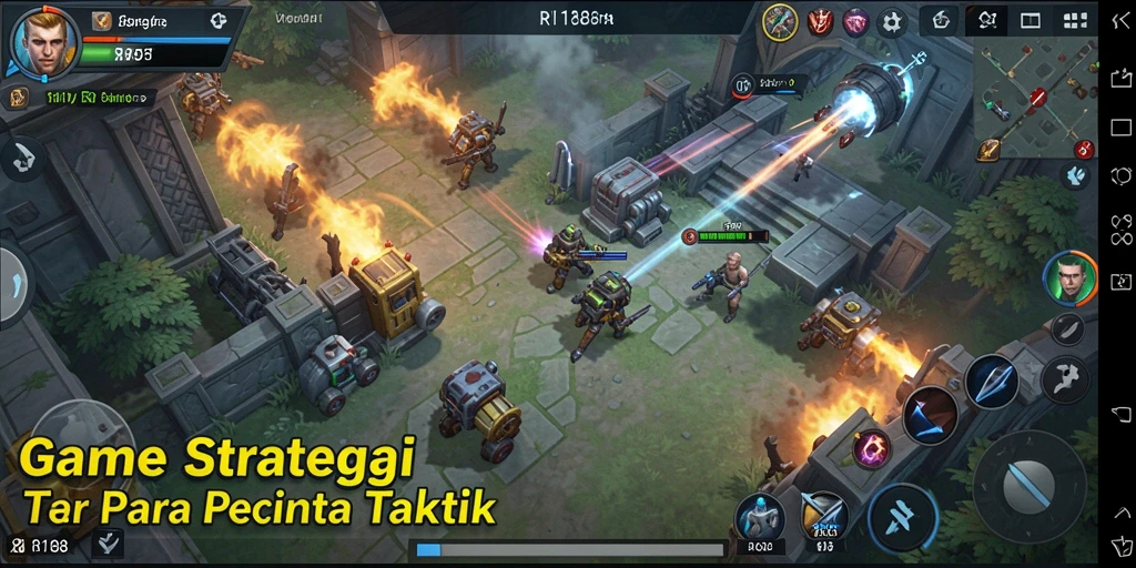 Tampilan gameplay RI188 yang menarik dan penuh aksi strategi.