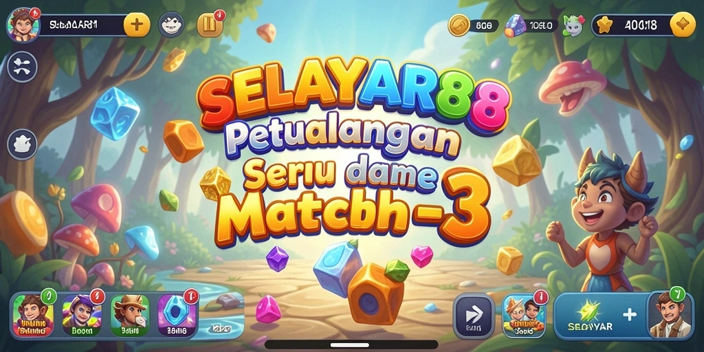 Tampilan permainan SERU dari SELAYAR88 yang menantang.