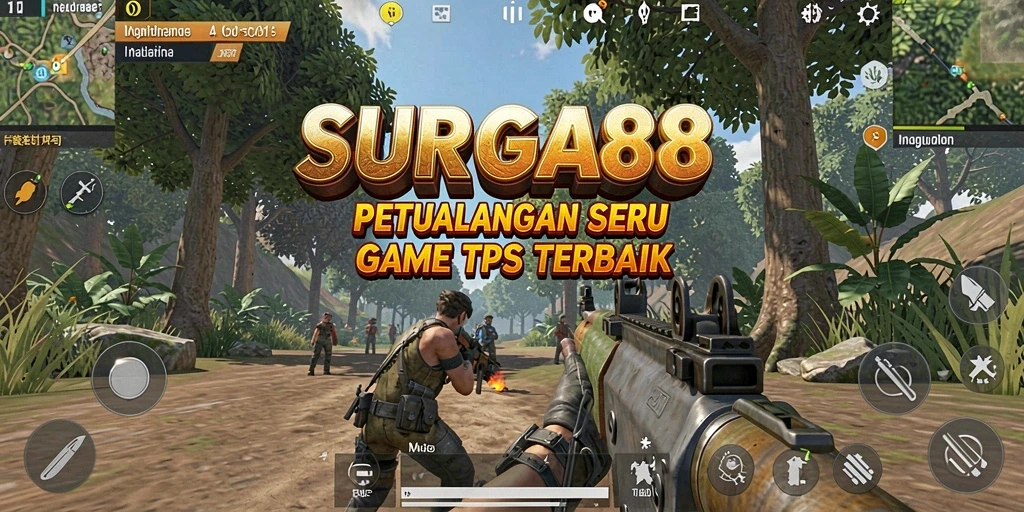 Tangkapan layar SURGA88 menampilkan aksi seru dalam pertempuran TPS.