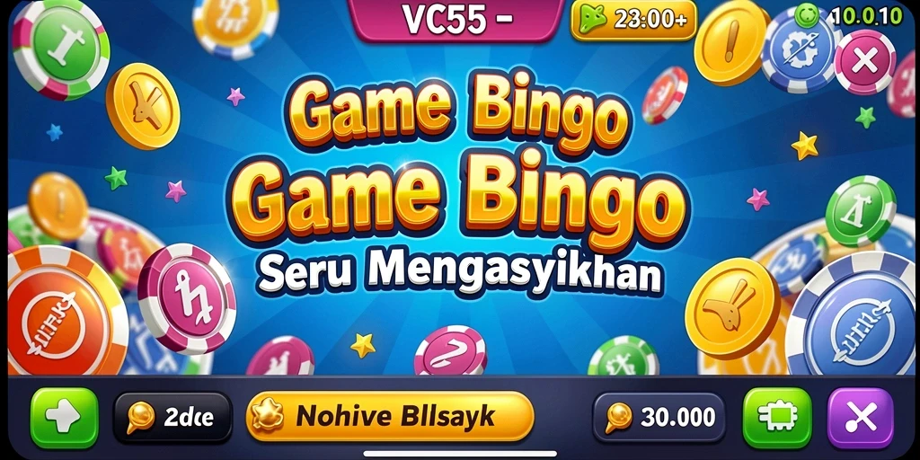 Tampilan gameplay seru dari VC55 yang penuh warna.