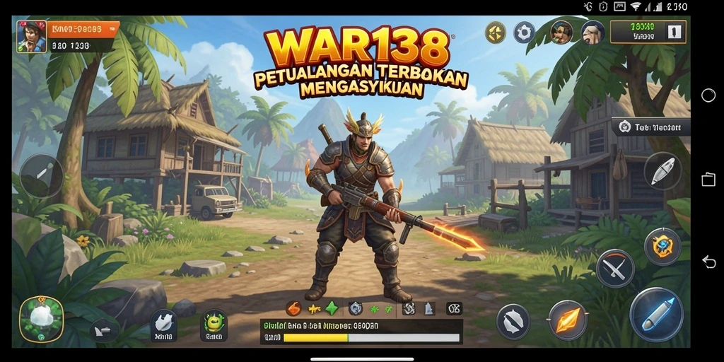 Gameplay menarik dari WAR138 menampilkan dunia Open World yang luas dan interaktif.